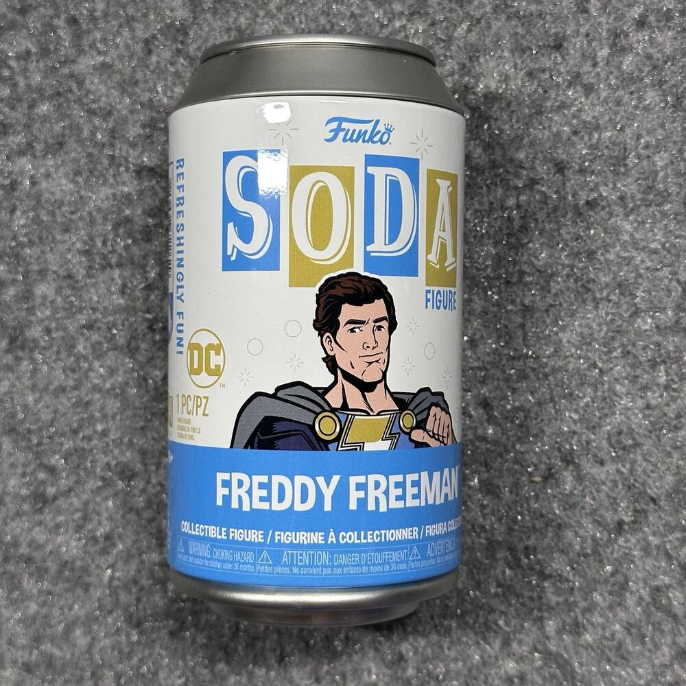 Funko Pop Soda Shazam Fury of the Gods Freddy Freeman Soda Figure - DC Comics